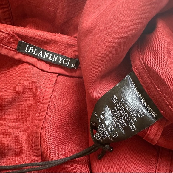 NEW BlankNyc Drape Front Jacket - Picture 8 of 8
